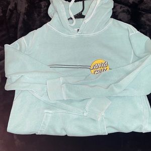 Light blue Santa Cruz Hoodie